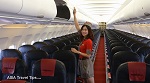 HD video of the interior and exterior of a Thai Vietjet Airbus A320-200.