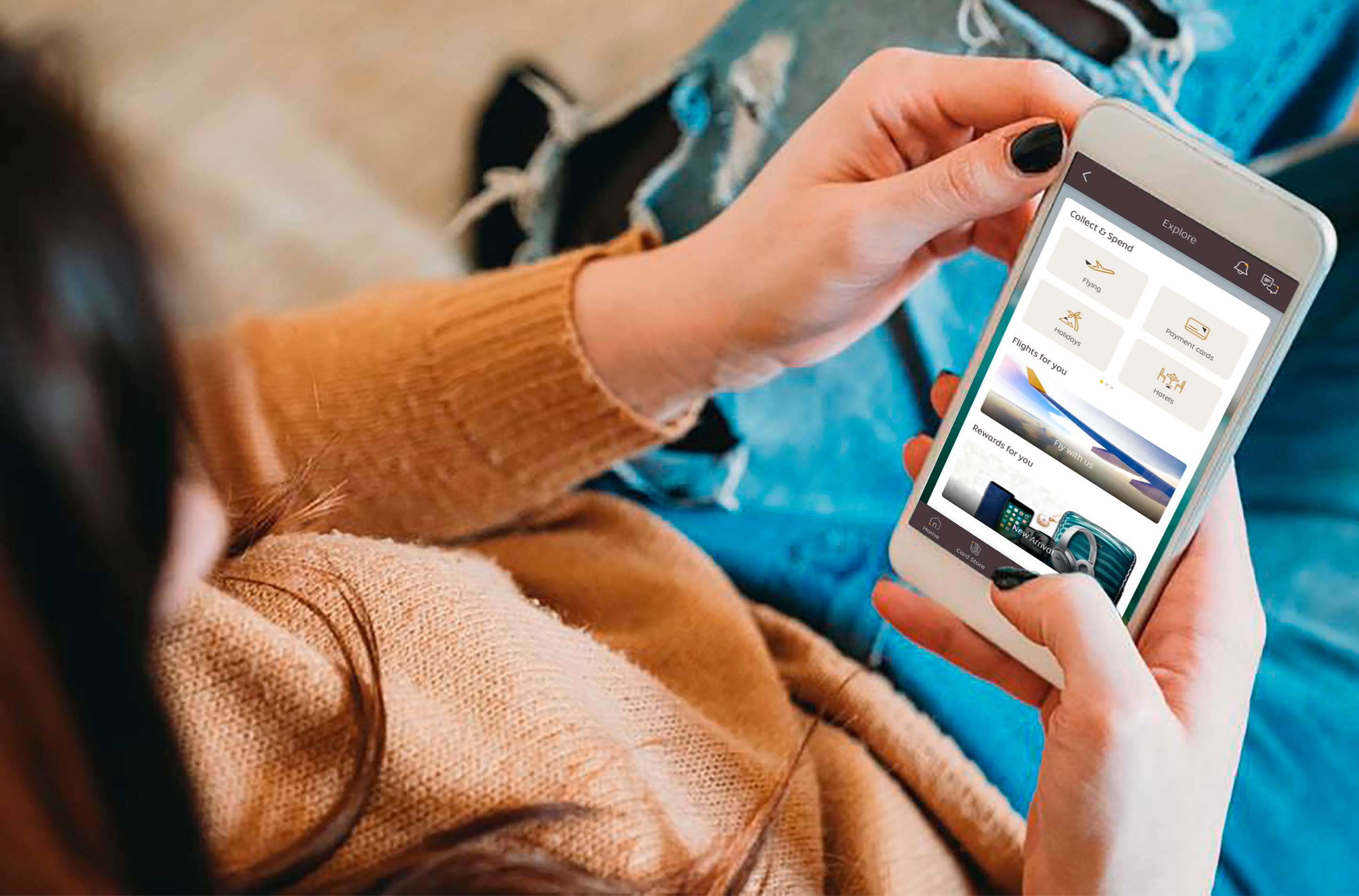 Etihad Guest has upgraded its mobile application so that UAE-based members can spend their miles seamlessly at selected malls in Abu Dhabi and Al Ain. Click to enlarge.