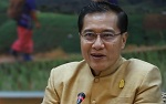 ฯพณฯ วีระศักดิ์ โควสุรัตน์ รัฐมนตรีว่าการกระทรวงการท่องเที่ยวและกีฬา แถลงข่าวกับสื่อมวลชน เพื่อประชาสัมพันธ์ในงาน Mekong Tourism Forum ที่จะมีขึ้นที่ จังหวัดนครพนม ประเทศไทย ในระหว่างวันที่ 26-29 มิถุนายน 2561.