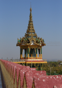 Part of Uppatasanti Pagoda in Nay Pyi Taw, Myanmar