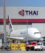 Thai Airways International currently has six A380's ordered - click to enlarge 