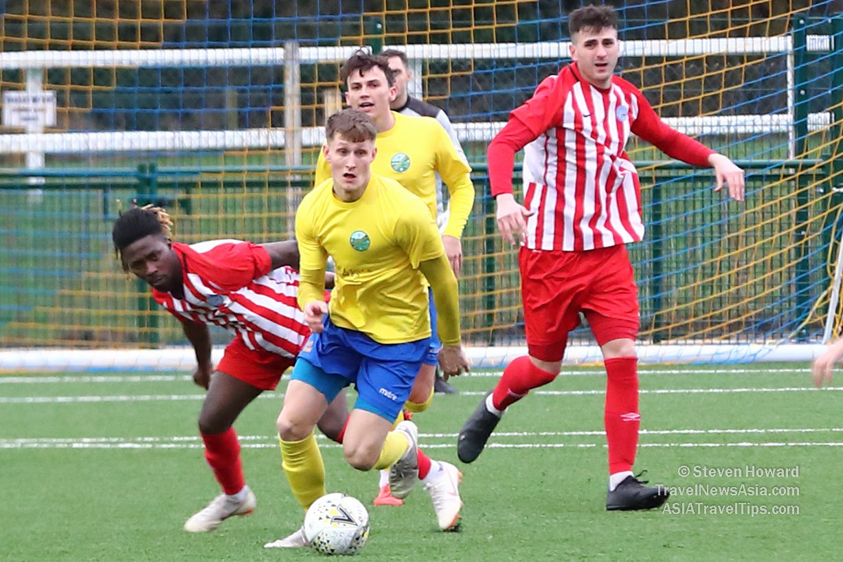 Pictures from Ascot United FC vs Colliers Wood United on 11 January 2020. Pictures by Steven Howard of TravelNewsAsia.com