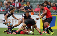 Pictures from Asia Rugby Sevens Olympic Games Qualifier in Hong Kong (2015)