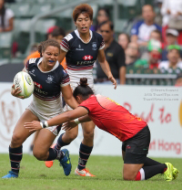 Natasha Olson-Thorne is an exceptionally talented rugby sevens player. She has immense presence on the field and never fails to give 100%. She will captain the Hong Kong Women’s Rugby Sevens team at the 2016 Cathay Pacific / HSBC Hong Kong Sevens.