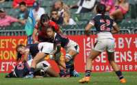 Pictures from Asia Rugby Sevens Olympic Games Qualifier in Hong Kong (2015)