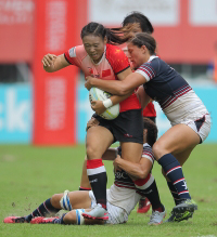 Pictures from Asia Rugby Sevens Olympic Games Qualifier in Hong Kong (2015)