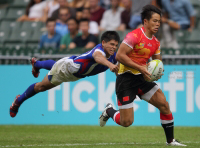 Pictures from Asia Rugby Sevens Olympic Games Qualifier in Hong Kong (2015)