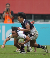 Pictures from Asia Rugby Sevens Olympic Games Qualifier in Hong Kong (2015)