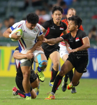 Pictures from Asia Rugby Sevens Olympic Games Qualifier in Hong Kong (2015)