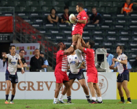 Pictures from Asia Rugby Sevens Olympic Games Qualifier in Hong Kong (2015)