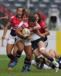 Pictures from Asia Rugby Sevens Olympic Games Qualifier in Hong Kong (2015)