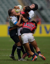 Pictures from Asia Rugby Sevens Olympic Games Qualifier in Hong Kong (2015)