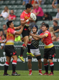 Pictures from Asia Rugby Sevens Olympic Games Qualifier in Hong Kong (2015)