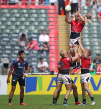 Pictures from Asia Rugby Sevens Olympic Games Qualifier in Hong Kong (2015)