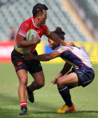 Pictures from Asia Rugby Sevens Olympic Games Qualifier in Hong Kong (2015)