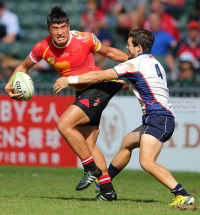 Pictures from Asia Rugby Sevens Olympic Games Qualifier in Hong Kong (2015)