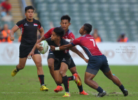 Pictures from Asia Rugby Sevens Olympic Games Qualifier in Hong Kong (2015)