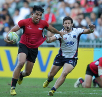 Pictures from Asia Rugby Sevens Olympic Games Qualifier in Hong Kong (2015)