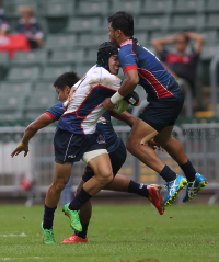 Pictures from Asia Rugby Sevens Olympic Games Qualifier in Hong Kong (2015)