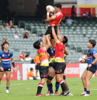 Pictures from Asia Rugby Sevens Olympic Games Qualifier in Hong Kong (2015)