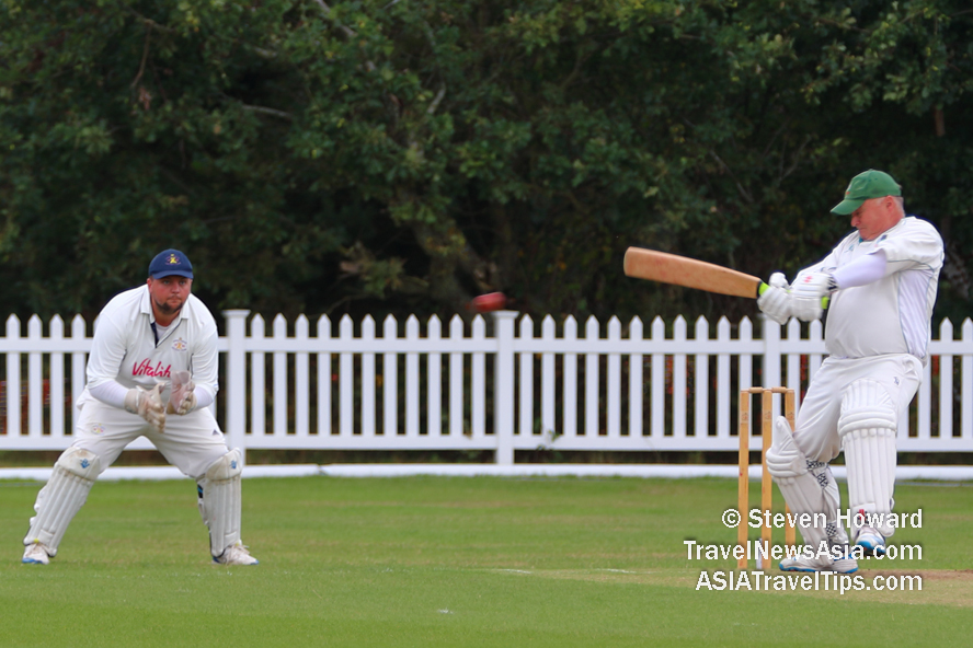 Pictures of all the action between Royal Ascot Cricket Club 1st XI and Windsor Cricket Club 1st XI on 5 September 2020. Royal Ascot beat Windsor by 4 wickets. Pictures by Steven Howard, Photographer in Ascot, Berkshire.