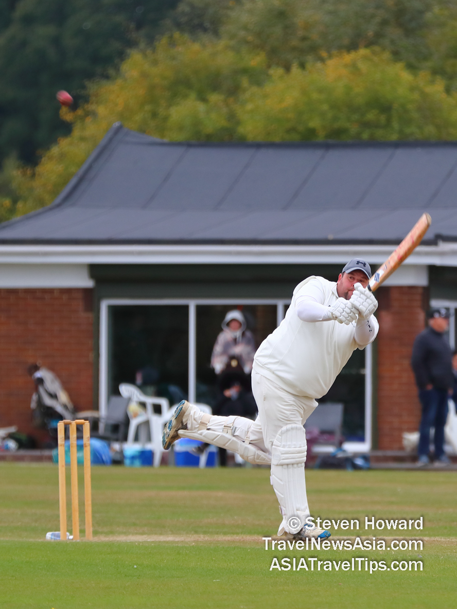 Pictures of all the action between Royal Ascot Cricket Club vs Royal Household Cricket Club on 26 September 2020. Royal Ascot beat Royal Household by 2 runs. Pictures by Steven Howard, Photographer in Ascot, Berkshire.