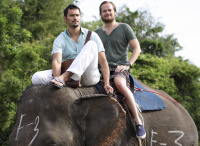 Pictures from 2012 King's Cup Elephant Polo in Hua Hin Thailand, taken 13 September 2012..