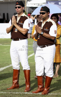 Pictures from 2012 King's Cup Elephant Polo in Hua Hin Thailand, taken 13 September 2012..