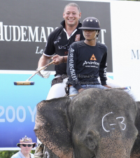 Pictures from 2012 King's Cup Elephant Polo in Hua Hin Thailand, taken 13 September 2012..