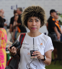 Pictures from 2014 King's Cup Elephant Polo in Bangkok, Thailand.