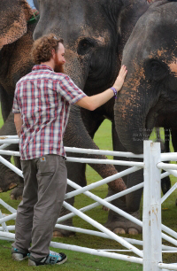 Pictures from 2014 King's Cup Elephant Polo in Bangkok, Thailand.