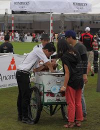 Pictures from 2014 King's Cup Elephant Polo in Bangkok, Thailand.