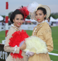 Pictures from 2014 King's Cup Elephant Polo in Bangkok, Thailand.