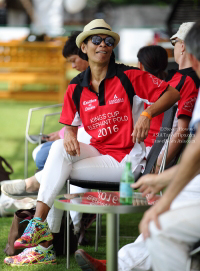 Pictures from 2016 King's Cup Elephant Polo in Bangkok, Thailand.