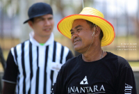 Pictures from 2016 King's Cup Elephant Polo in Bangkok, Thailand.