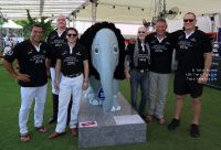 Pictures from 2016 King's Cup Elephant Polo in Bangkok, Thailand.