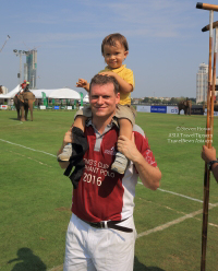 Pictures from 2016 King's Cup Elephant Polo in Bangkok, Thailand.