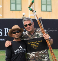 Pictures from 2016 King's Cup Elephant Polo in Bangkok, Thailand.