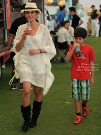 Pictures from 2016 King's Cup Elephant Polo in Bangkok, Thailand.