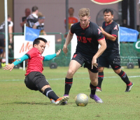 Pictures from 2017 King's Cup Elephant Polo in Bangkok, Thailand.