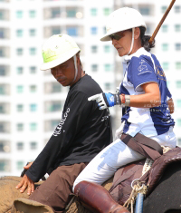 Pictures from 2017 King's Cup Elephant Polo in Bangkok, Thailand.