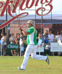 Pictures from 2017 King's Cup Elephant Polo in Bangkok, Thailand.