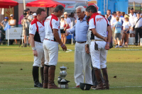 Pictures from 2017 King's Cup Elephant Polo in Bangkok, Thailand.