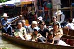 Pictures of the Floating Market near Bangkok
