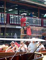 Pictures of the Floating Market near Bangkok