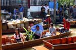 Pictures of the Floating Market near Bangkok