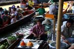 Pictures of the Floating Market near Bangkok