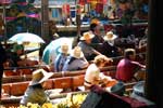 Pictures of the Floating Market near Bangkok