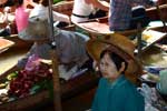 Pictures of the Floating Market near Bangkok