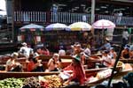 Pictures of the Floating Market near Bangkok